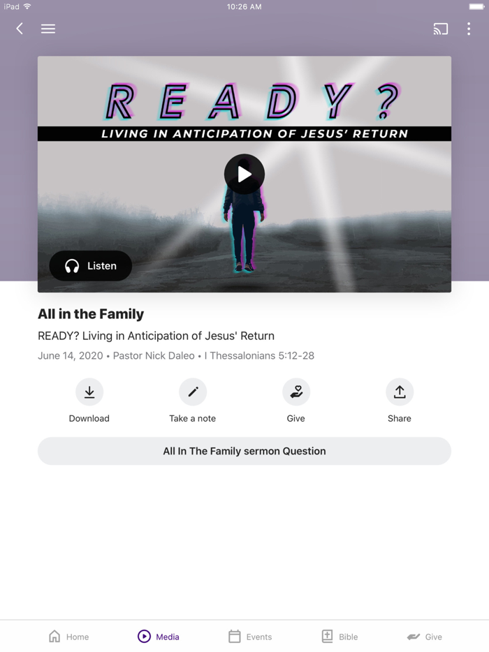 Proving Ground Church