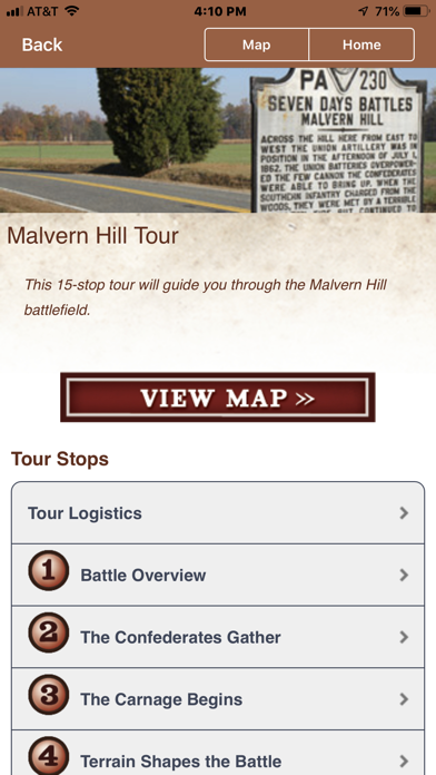 How to cancel & delete Malvern Hill Battle App. from iphone & ipad 2