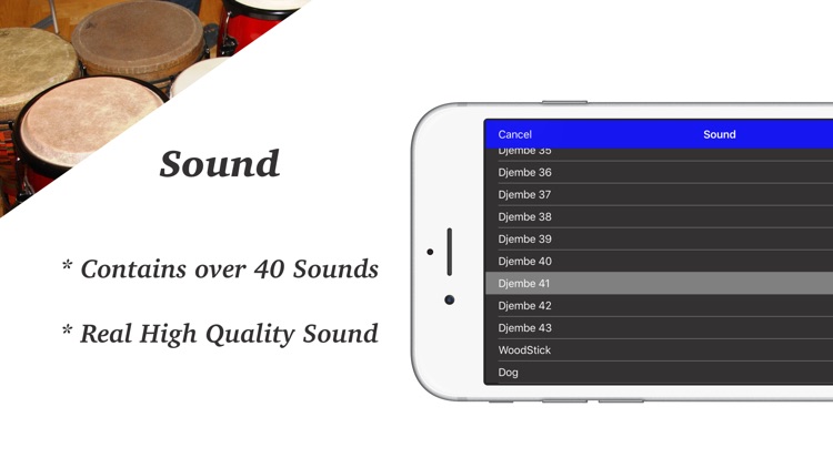 Djembe + - Drum Percussion Pad screenshot-3