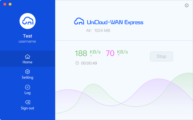 UniCloudWAN Express(圖1)-速報App