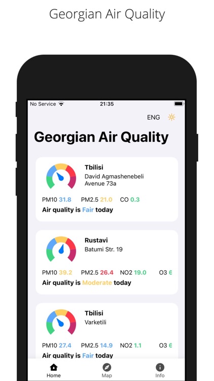 Georgian Air Quality