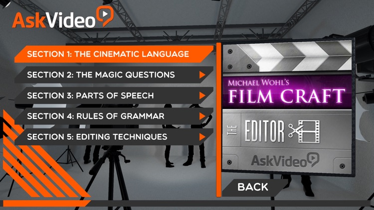 Editor Course For Film Craft