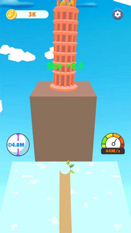 Snowball Roller screenshot-4