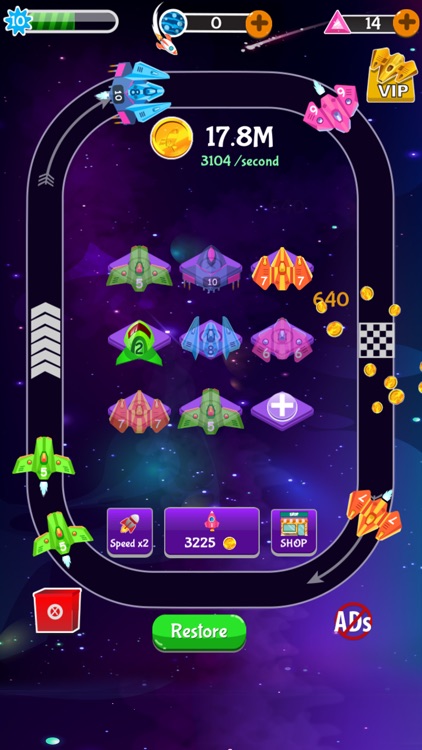 Merge Spaceship - Idle Game