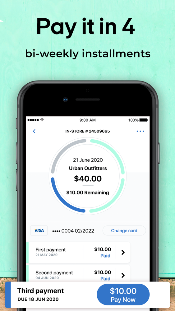 Afterpay - Buy now. Pay later. App for iPhone - Free ...