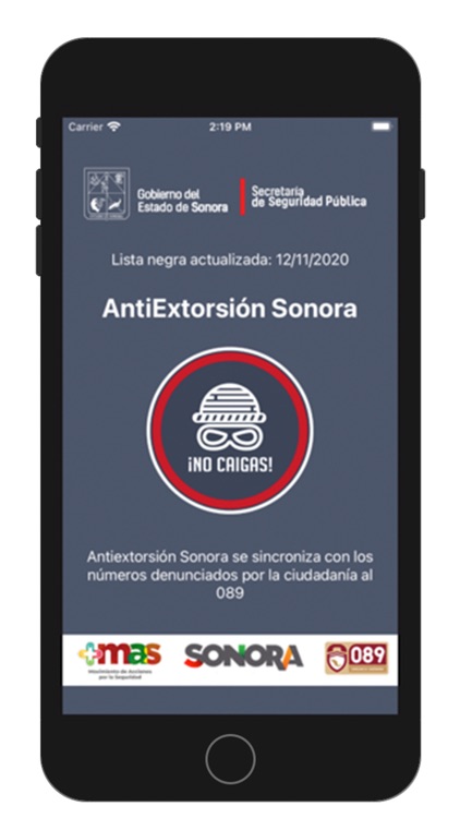 Antiextorsión Sonora screenshot-5