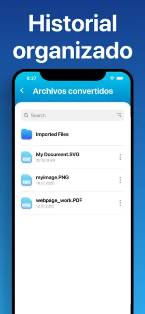 Captura de Pantalla 5 Conversor de Documentos iphone