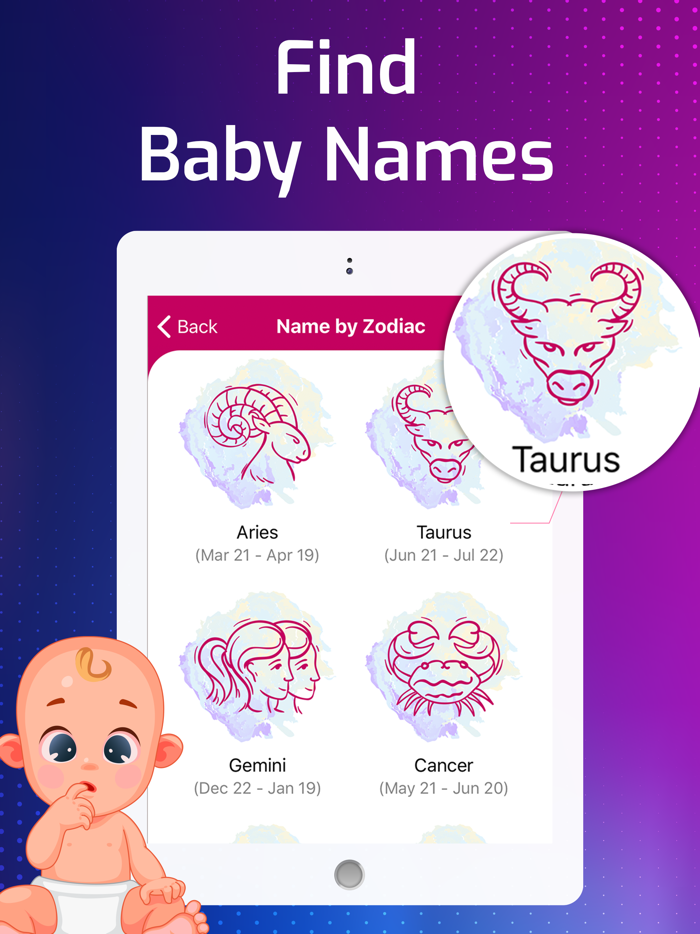 Baby Mirror - Find Baby Names