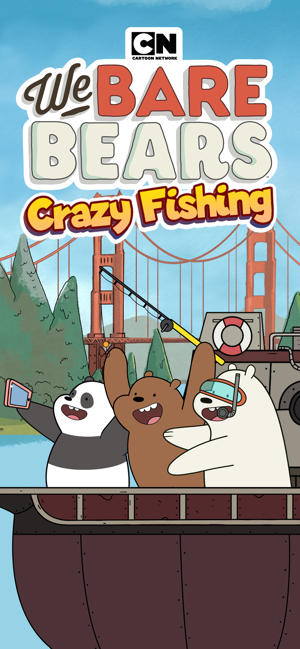 We Bare Bears: Crazy Fishing(圖1)-速報App