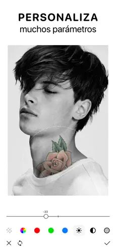 Snímek obrazovky 2 Tattoo — tatuajes body editor iphone