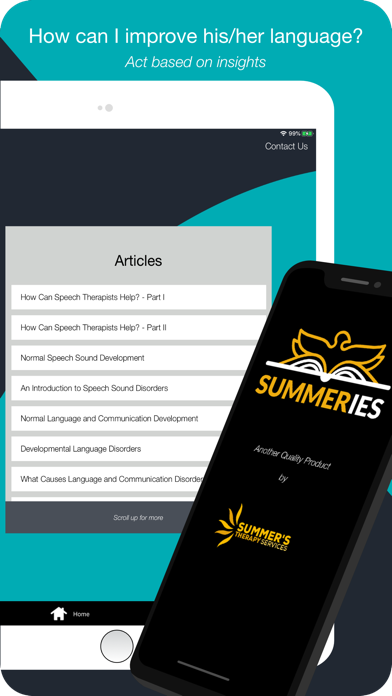 Summer-ies Speech Therapy App screenshot 2