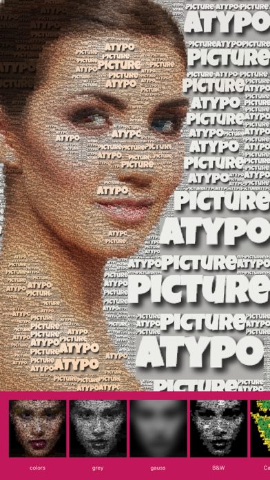 aTypo Picture - a word Photo Screenshots