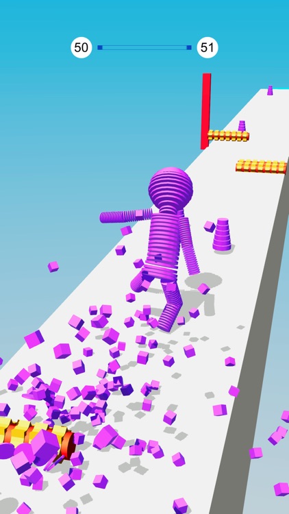 Particle Man Run screenshot-3