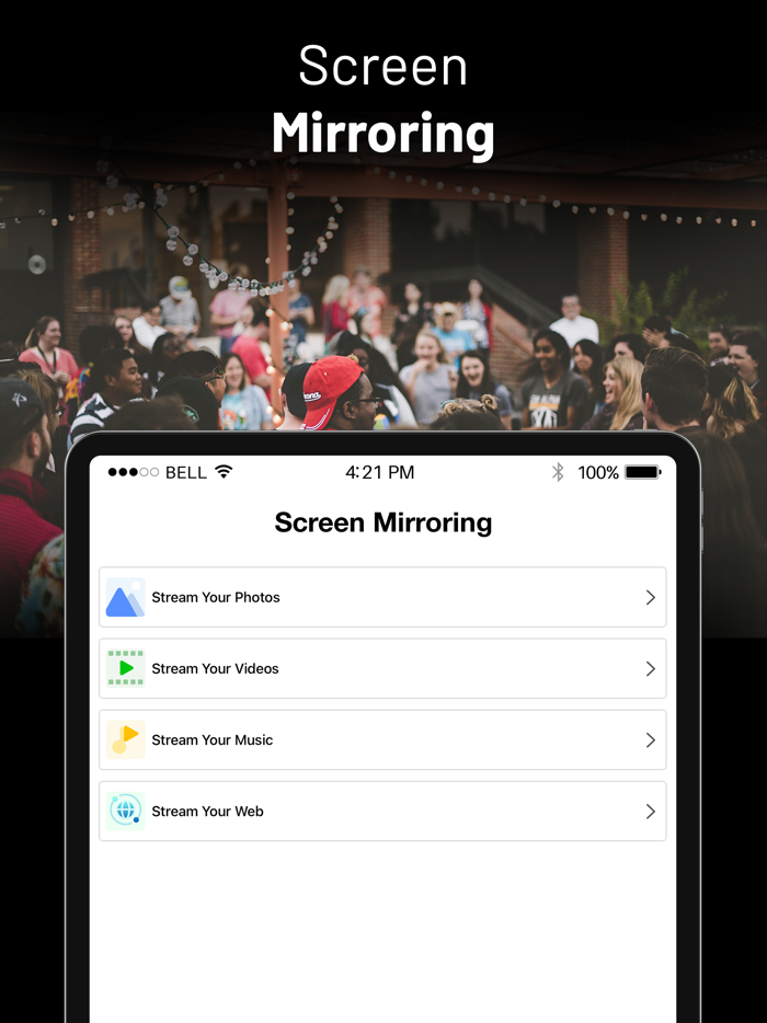Screen Mirroring with All TV