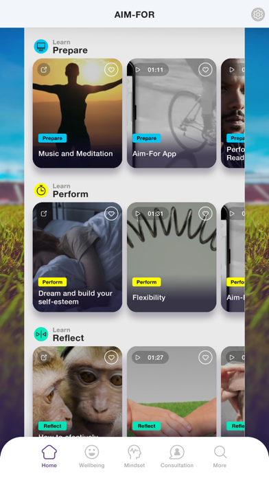 The AIM-FOR App screenshot 4