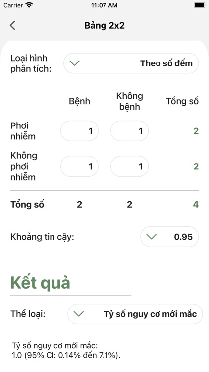 Công cụ phân tích dịch tễ screenshot-3