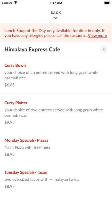 How to cancel & delete Himalaya Cuisine of India from iphone & ipad 3