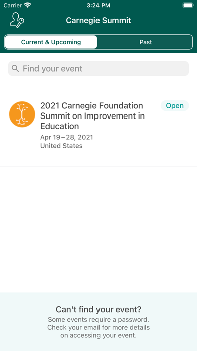 How to cancel & delete Carnegie Foundation Summit from iphone & ipad 2