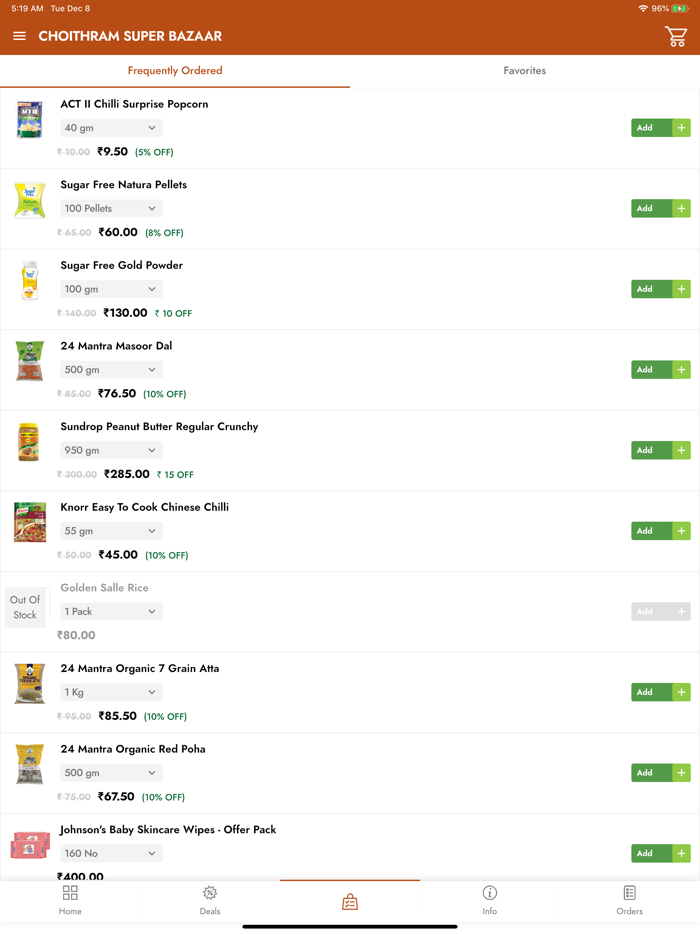 CHOITHRAM SUPER BAZAAR