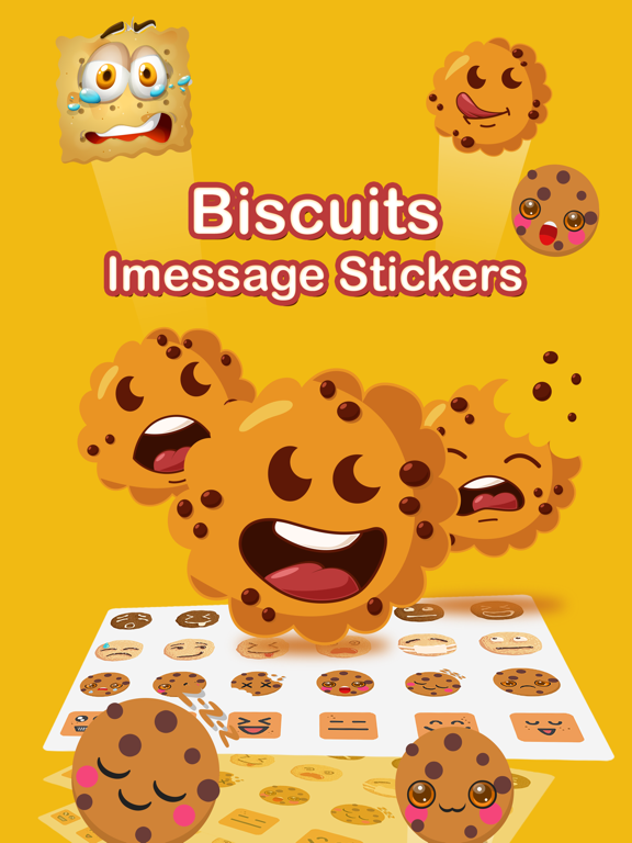 Yummy Biscuit Stickersのおすすめ画像1