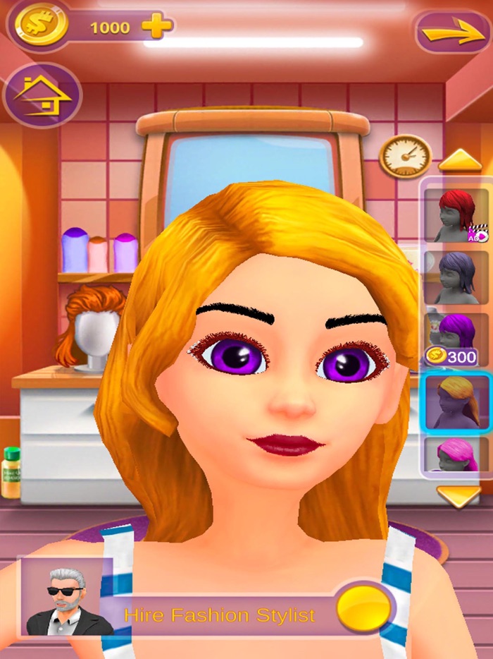 Super Star Makeover Story Game