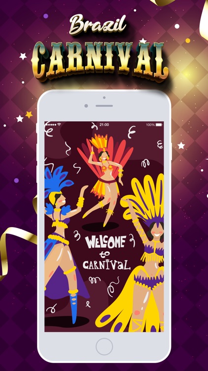 Brazil Carnival Stickers