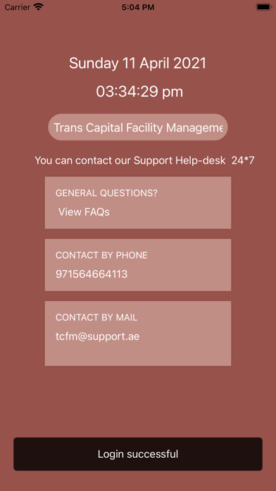 TCFM Helpdesk screenshot 3