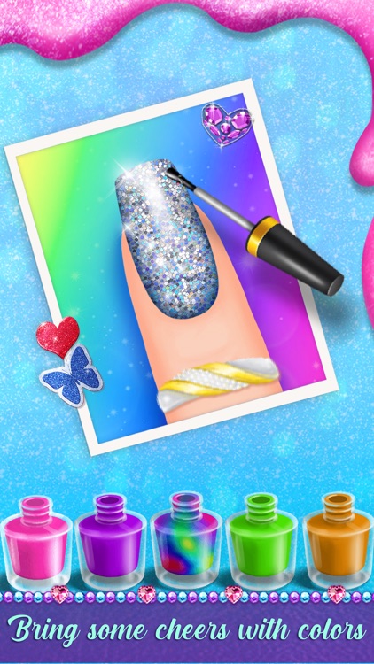 Nail Salon Fashion Girls Game screenshot-8