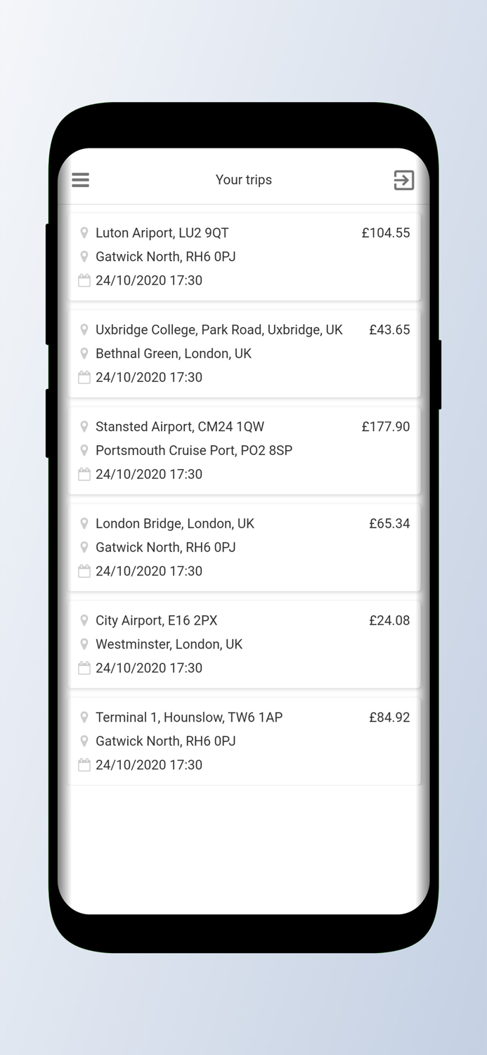 GLA Transfers Booking