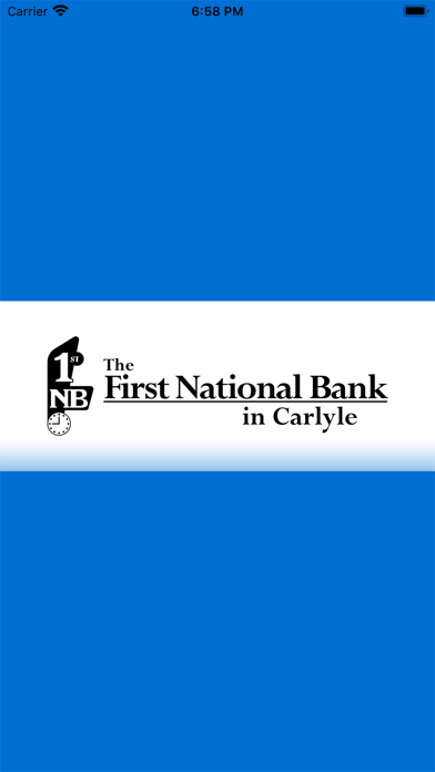 How to cancel & delete First National Bank in Carlyle from iphone & ipad 1