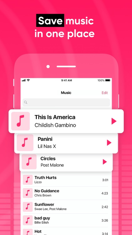 Cloud Music - offline music screenshot-3