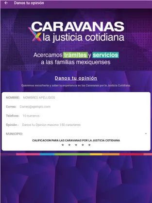 Screenshot 4 CARAVANAS POR LA JUSTICIA iphone