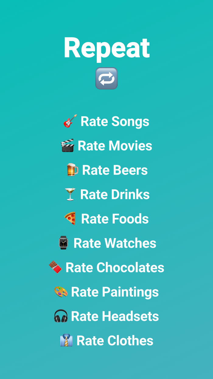 RATED - Rate Anything.