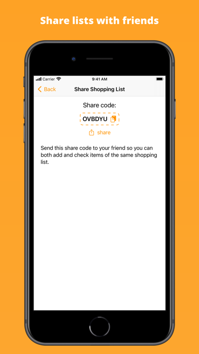 Smart Shopping List - Shared screenshot 3