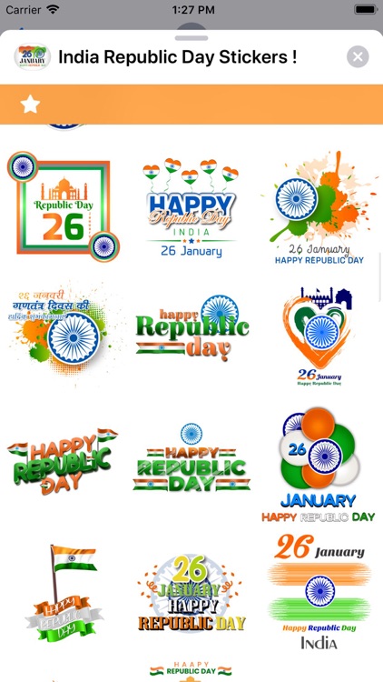 India Republic Day Stickers ! screenshot-6