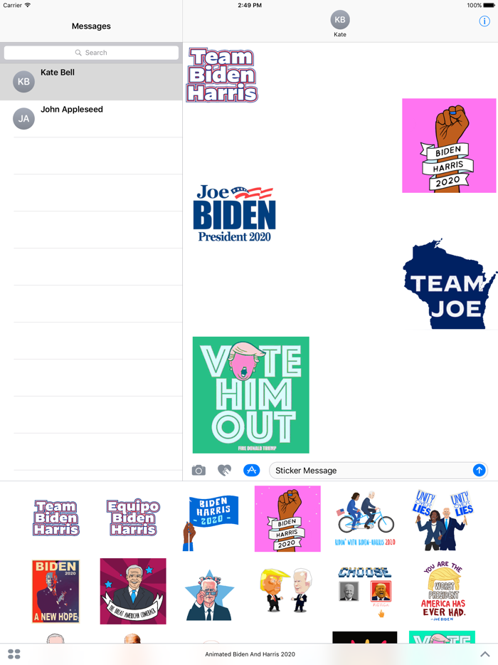 Animated Biden And Harris 2020