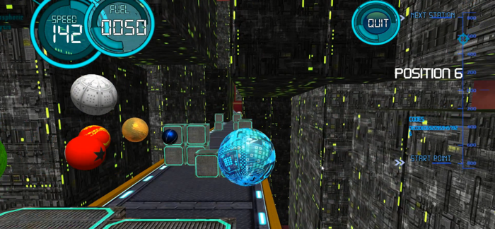 Space Ball Run 2077 Pro