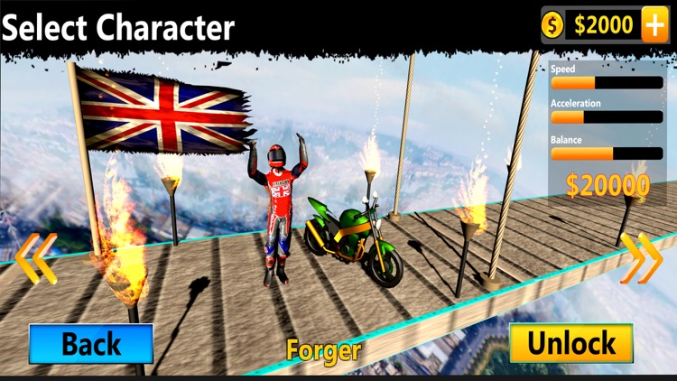 Bike Stunts Racing Lite screenshot-4