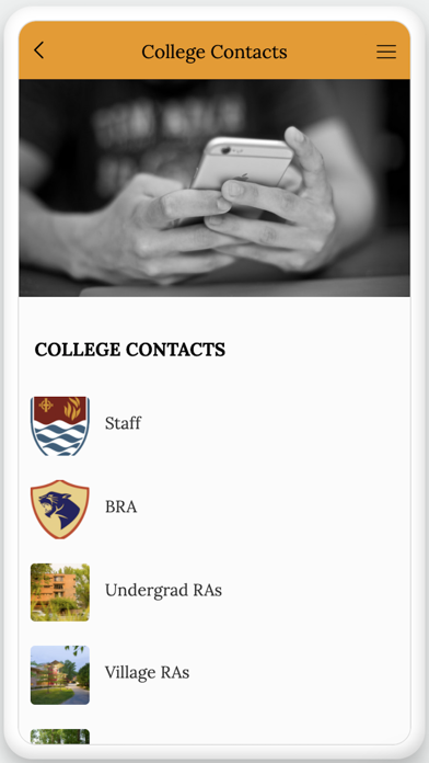 Burgmann College App screenshot 3