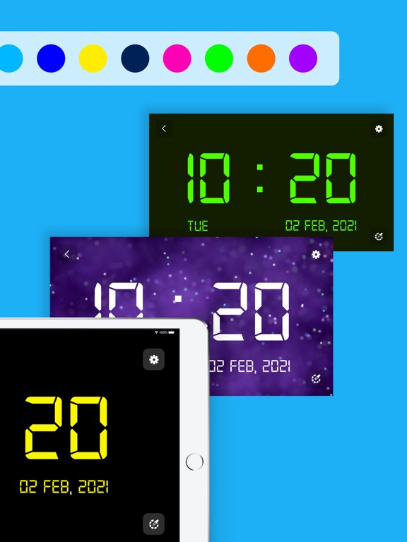 Big Digital Clock Display screenshot 3