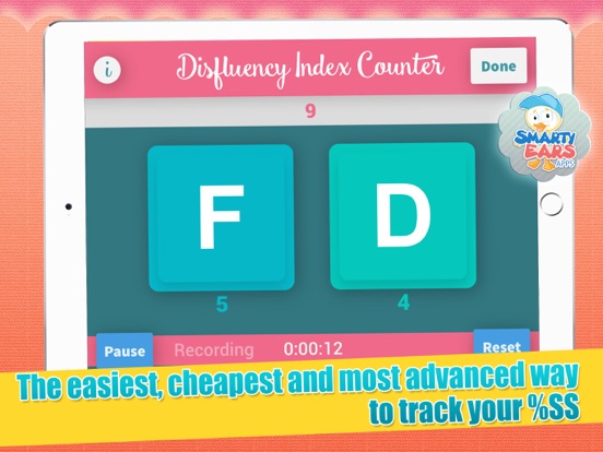 Disfluency Index Counter Plus screenshot 3
