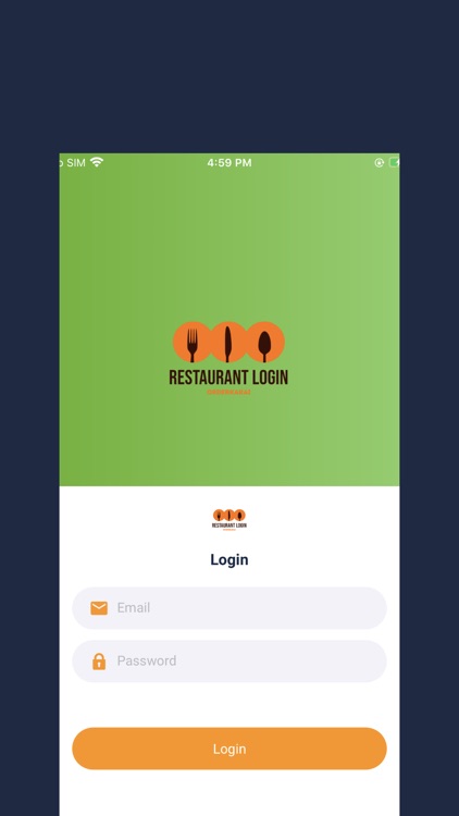 RESTAURANT LOGIN ORDERKAKAI