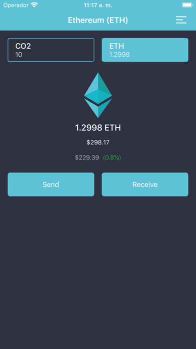 Climatecoin Wallet screenshot 2