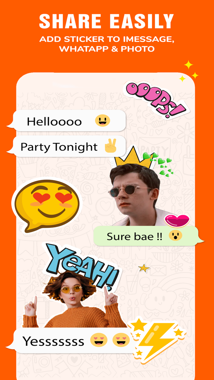 Sticker Now - Emojis  Memes