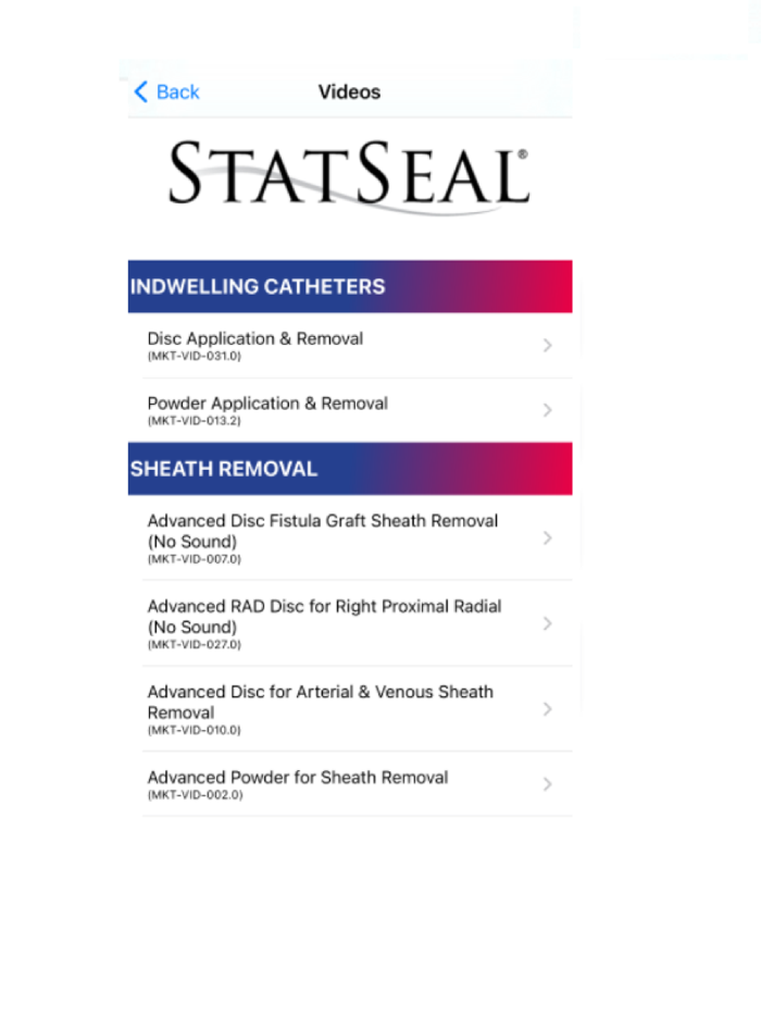 StatSeal Clinician App