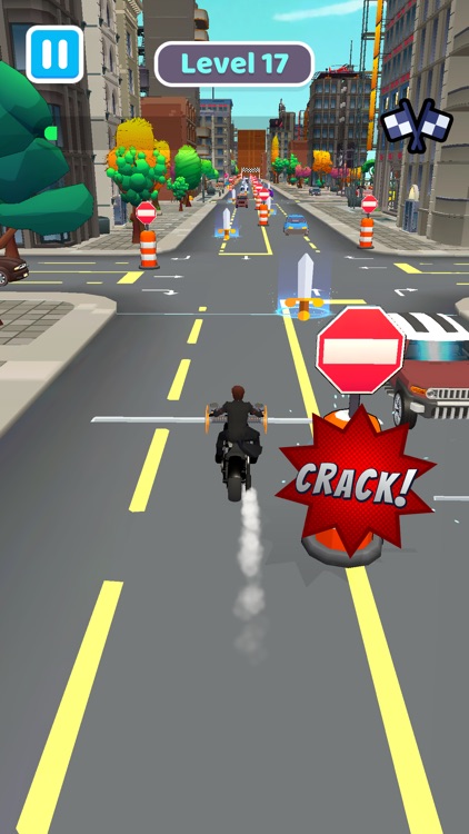 Slash the Cars Biker screenshot-3