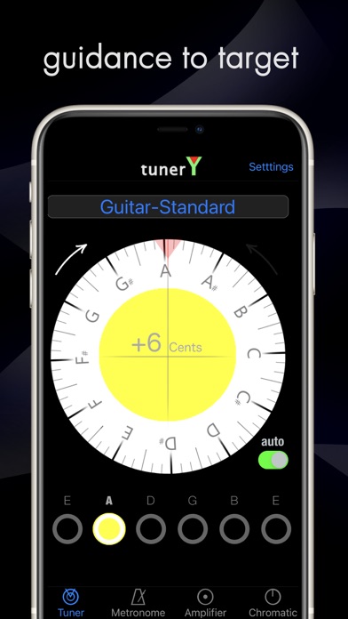 tuner Y -metronome, amp & more screenshot 2