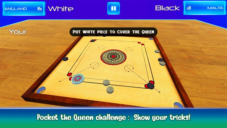 Carrom 3D-Real Finger Flicker screenshot-3