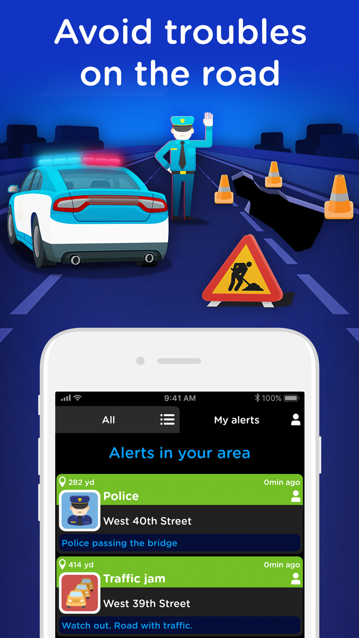 Radarbot Pro Speedcam Detector screenshot 3