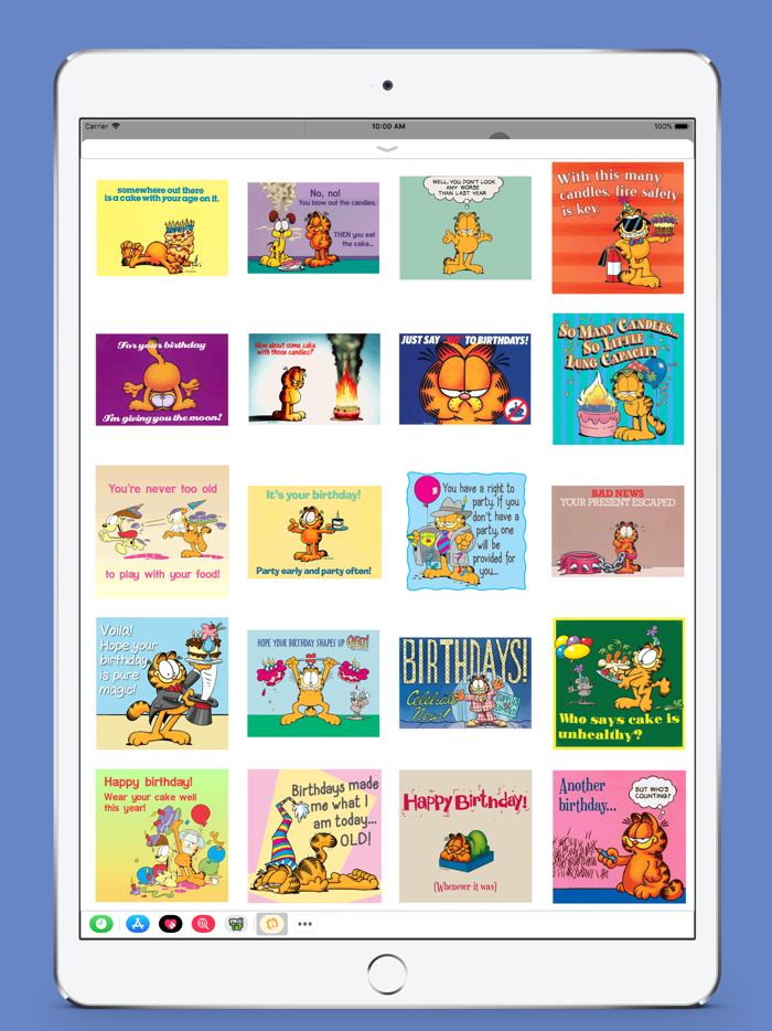 Garfield Birthday Cards